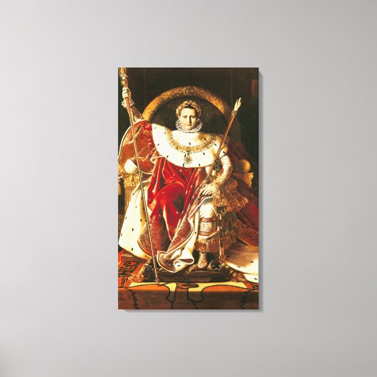 ナポレオン1世、1806年 キャンバスプリント (正面)