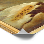 ナポレオン1800年5月20日アルプス横断 ポスター (角)