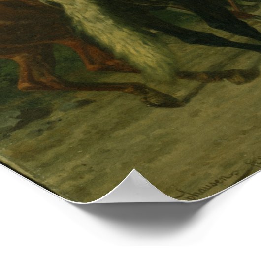 ナポレオン3世とビスマルク ポスター (角)