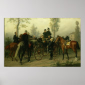 ナポレオン3世とビスマルク ポスター (正面)