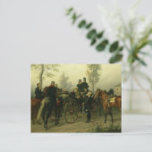 ナポレオン3世とビスマルク ポストカード (スタンド正面)