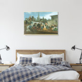 ナポレオン3世の洪水の犠牲者を見舞う キャンバスプリント (インサイチュ (寝室))