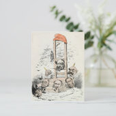 ナポレオン3世オットーの戯画 ポストカード (スタンド正面)