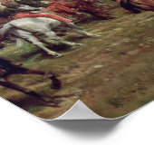 ナポレオン3世（1808年～73年）ソルフェリーノの戦い ポスター (角)