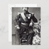 ナポレオン3世、1860年～70年 ポストカード (正面/裏面)