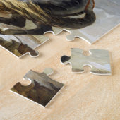 ナポレオン、アルプス横断 ジグソーパズル (側面)