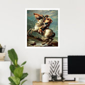 ナポレオン、アルプス横断 ポスター (ホームオフィス)