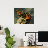 ナポレオン、アルプス横断 ポスター (ホームオフィス)