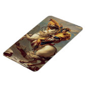 ナポレオン、アルプス・ジャック・ルイ・ダビデ交差点 マグネット (左側)