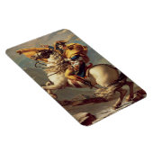 ナポレオン、アルプス・ジャック・ルイ・ダビデ交差点 マグネット (右側)