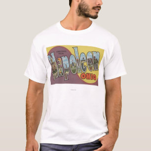 ナポレオン、オハイオ州-大きい手紙場面 Tシャツ