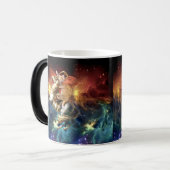 ナポレオン・キャット宇宙 モーフィングマグカップ (正面左)