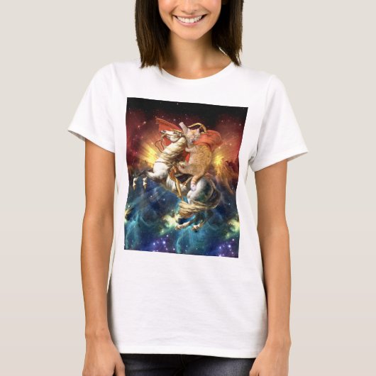 ナポレオン・キャット宇宙 Tシャツ (正面)