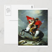 ナポレオン・クロスザ・アルプス ポストカード (正面/裏面)