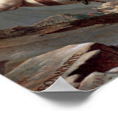 ナポレオン・クロッシング・ザ・アルプス、ジャック・ルイ・ダビデ ポスター (角)