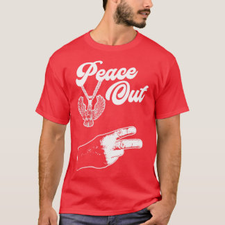 ナポレオン・ジノミートキップ平和アウト Tシャツ