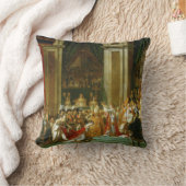 ナポレオン・ジャック・ルイ・ダビデの戴冠式 クッション (ブランケット)