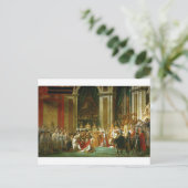 ナポレオン・ジャック・ルイ・ダビデの戴冠式 ポストカード (スタンド正面)