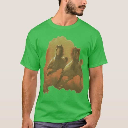 ナポレオン・ダイナマイト 歩く馬の少年 Tシャツ (正面)