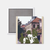 ナポレオン・ハウスのブラスバンド マグネット (正面/裏面)