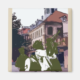 ナポレオン・ハウスのブラスバンド マグネット