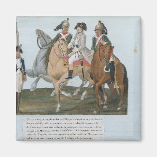 ナポレオン・ボナパルトとバルソヴィアン戦士団 マグネット (正面)