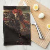 ナポレオン・ボナパルトのアルコールの戦いのラリー キッチンタオル (四つ折り)