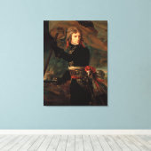 ナポレオン・ボナパルトのアルコールの戦いのラリー キャンバスプリント (インサイチュ (ウッドフロア))