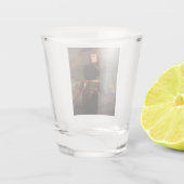 ナポレオン・ボナパルトのアルコールの戦いのラリー ショットグラス (裏面)