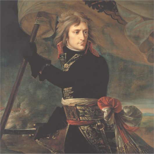 ナポレオン・ボナパルトのアルコールの戦いのラリー シール (正面)