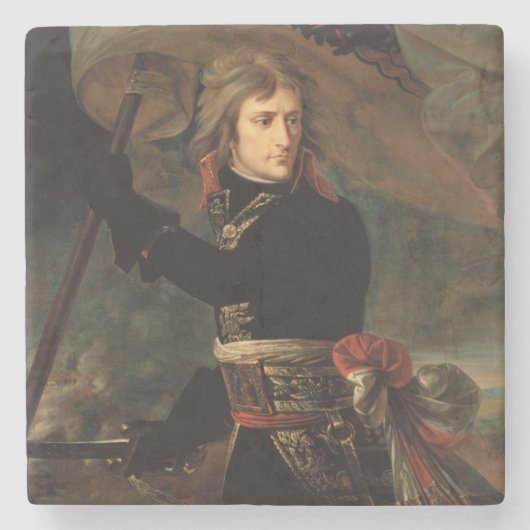 ナポレオン・ボナパルトのアルコールの戦いのラリー ストーンコースター (正面)