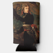 ナポレオン・ボナパルトのアルコールの戦いのラリー スリム缶クーラー (裏面)