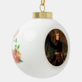 ナポレオン・ボナパルトのアルコールの戦いのラリー セラミックボールオーナメント (左)