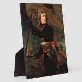 ナポレオン・ボナパルトのアルコールの戦いのラリー フォトプラーク (側面)