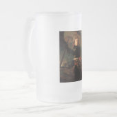 ナポレオン・ボナパルトのアルコールの戦いのラリー フロストグラスビールジョッキ (正面左)