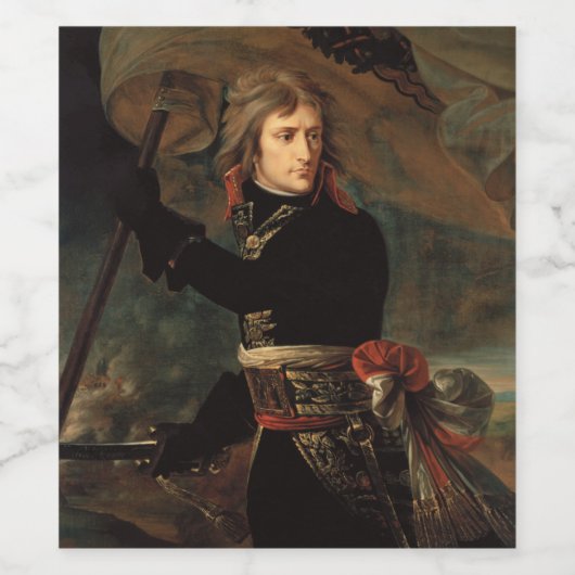 ナポレオン・ボナパルトのアルコールの戦いのラリー ワインラベル (シングルラベル)