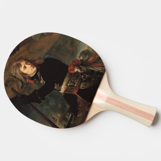 ナポレオン・ボナパルトのアルコールの戦いのラリー 卓球ラケット (横)