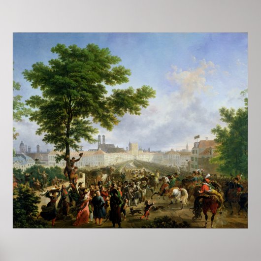 ナポレオン・ボナパルトの入城 ポスター (正面)