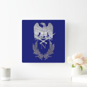 ナポレオン・ボナパルトの象徴 スクエア壁時計 (ホーム)