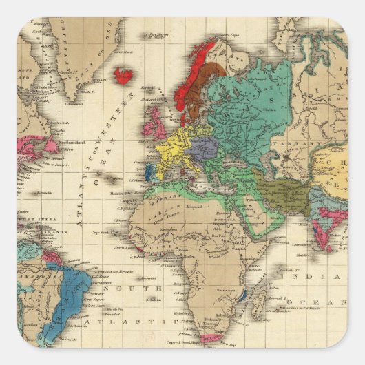 ナポレオン・ボナパルト帝国1811年AD スクエアシール (正面)