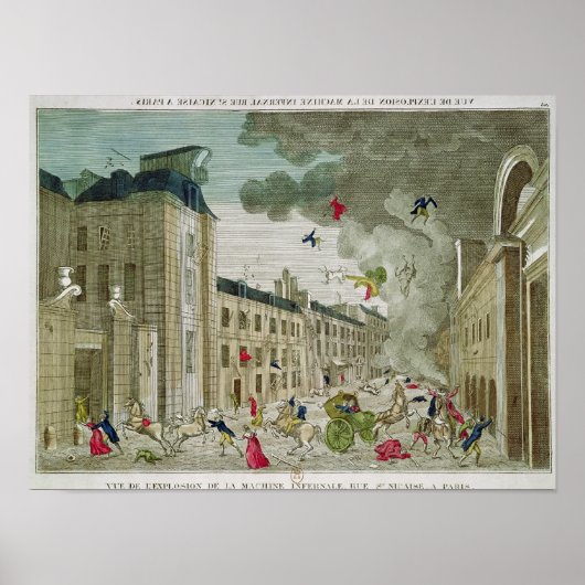 ナポレオン・ボナパルト暗殺未遂事件 ポスター (正面)