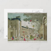 ナポレオン・ボナパルト暗殺未遂事件 ポストカード (正面/裏面)