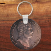 ナポレオン・ボナパルト1802年銀貨 キーホルダー (正面)