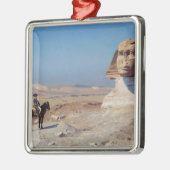 ナポレオン・ボナパルト・ウィザスフィンクス(ゲローム著) メタルオーナメント (左)