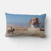 ナポレオン・ボナパルト・ウィザスフィンクス（ゲローム著） ランバークッション (裏面)