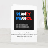 ナポレオン・ボナパルト カード (裏面)