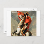 ナポレオン&リーダー引用文 ポストカード (正面/裏面)