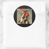 ナポレオン&リーダー引用文 ラウンドシール (バッグ)