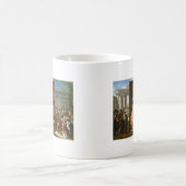 ナポレオン「愚かな政治」引用文ギフトTeeなど コーヒーマグカップ (中央)