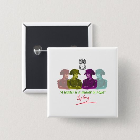 ナポレオン 缶バッジ (正面&裏面)